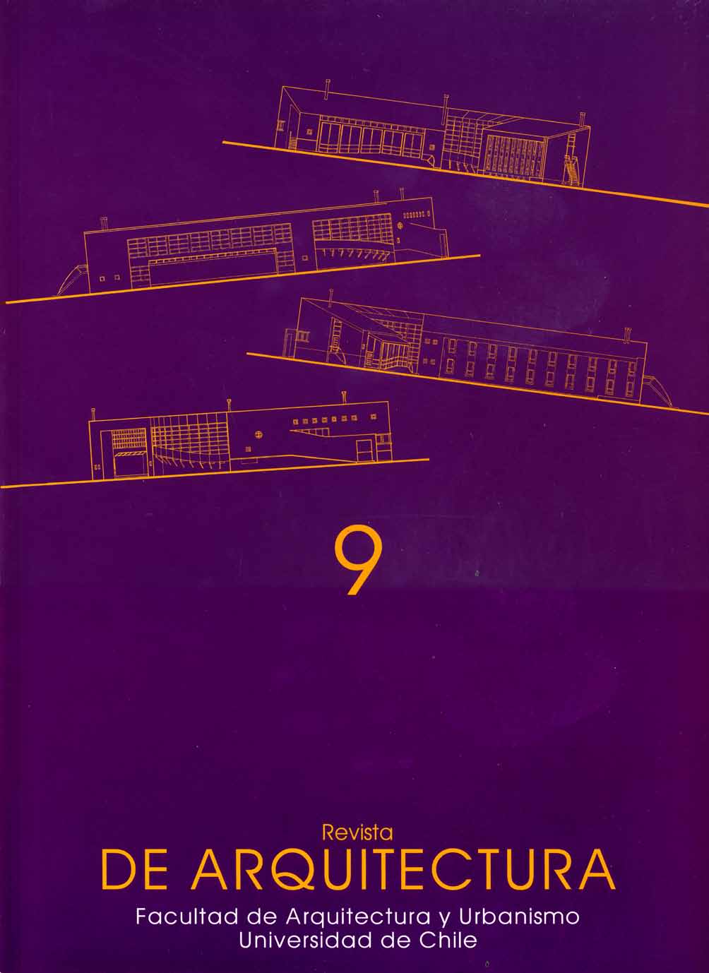 							View Vol. 8 No. 9 (1997): De Arquitectura
						