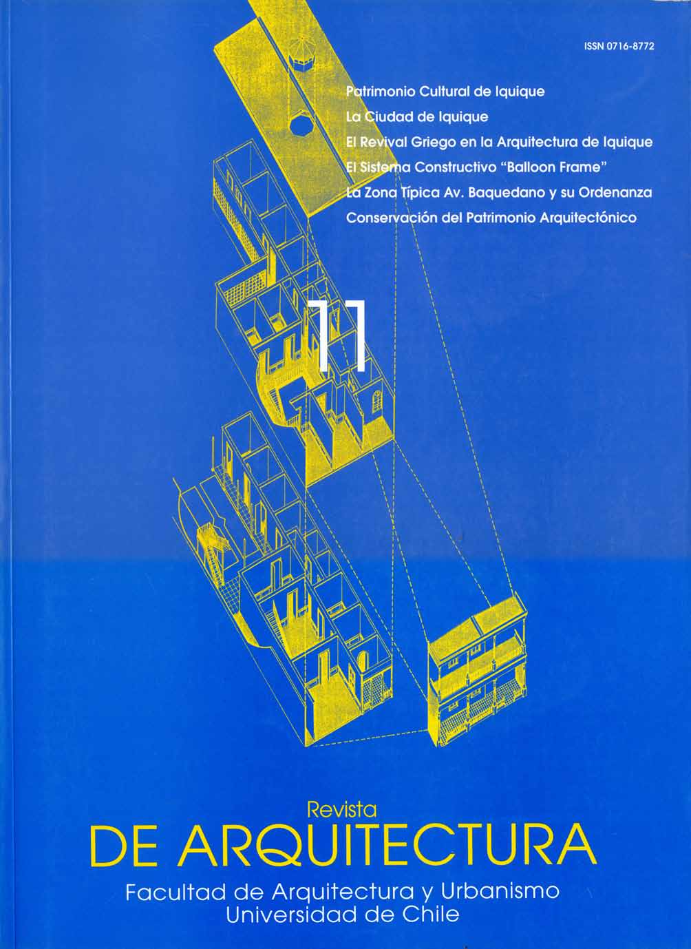 							Visualizar v. 10 n. 11 (2000): De Arquitectura
						
